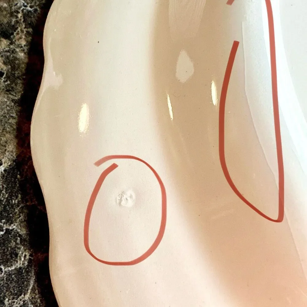 WS George Lido Canary Tone‎ Floral Pink Gold Soup Bowl 9.5” Plate